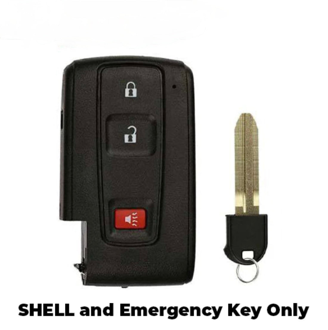 2004-2009 Toyota Prius / 3-Button Smart Key SHELL / M0ZB31EG / MOZB21TG / AFTERMARKET 2004-2009 Toyota Prius / 3-Button Smart Key SHELL / M0ZB31EG / MOZB21TG / AFTERMARKET